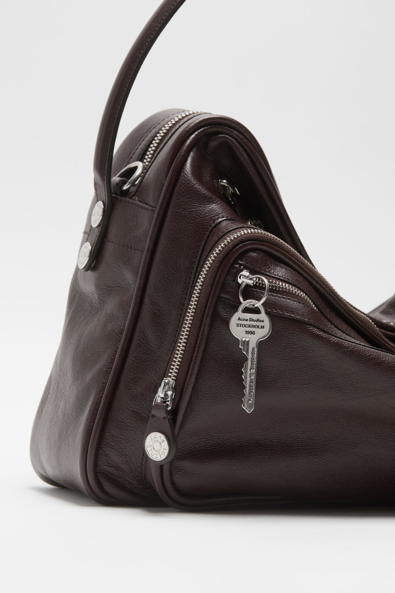 Acne Studios Camero Camera Shoulder Bag - Chocolate brown outlook