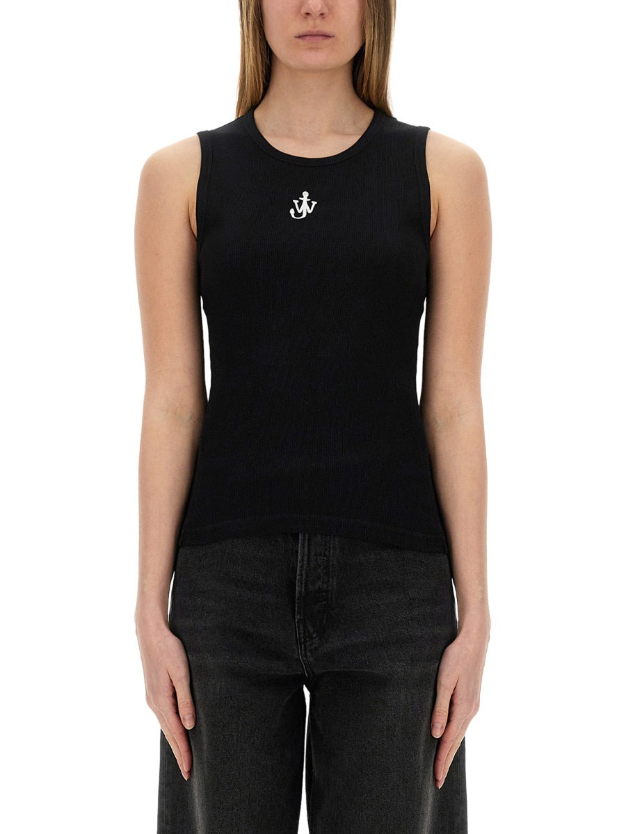 "Anchor Jwa" Logo Tank Top - 1