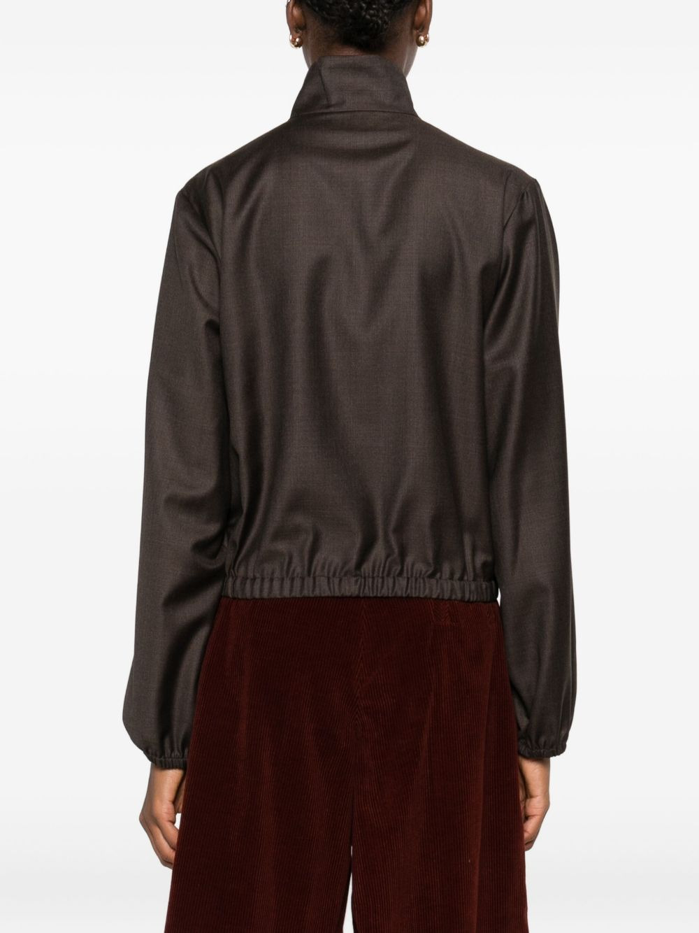 high-neck sweatshirt - 4
