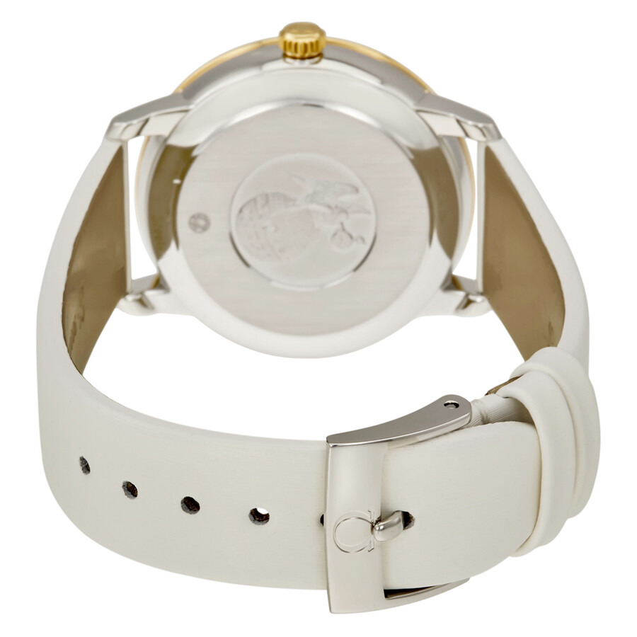 Omega De Ville Prestige Mother of Pearl Butterfly Dial Ladies Watch 424.22.33.20.55.002 - 3