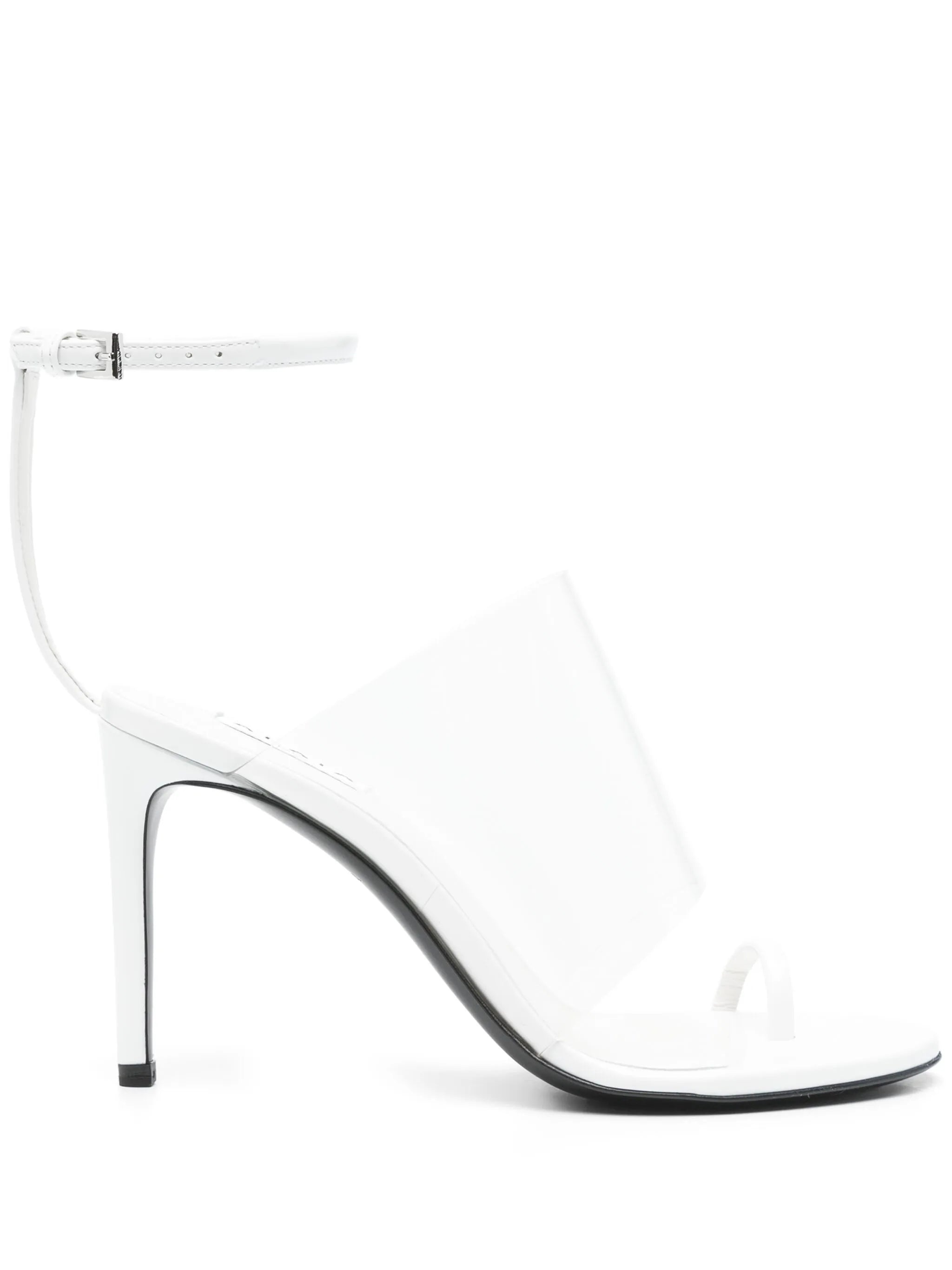 85mm Leather Sandals - 1