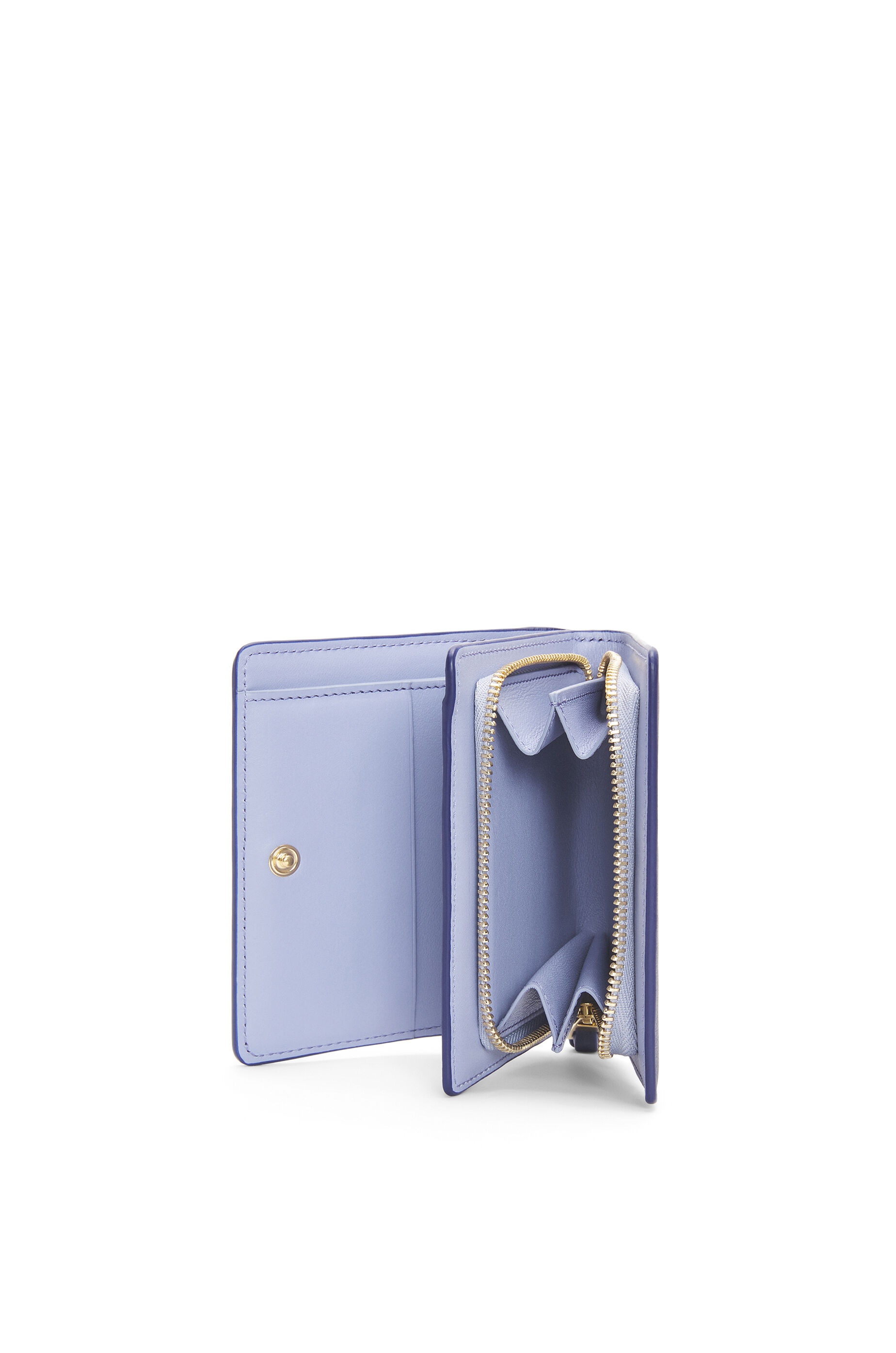 Magical Sky compact zip wallet in classic calfskin - 3