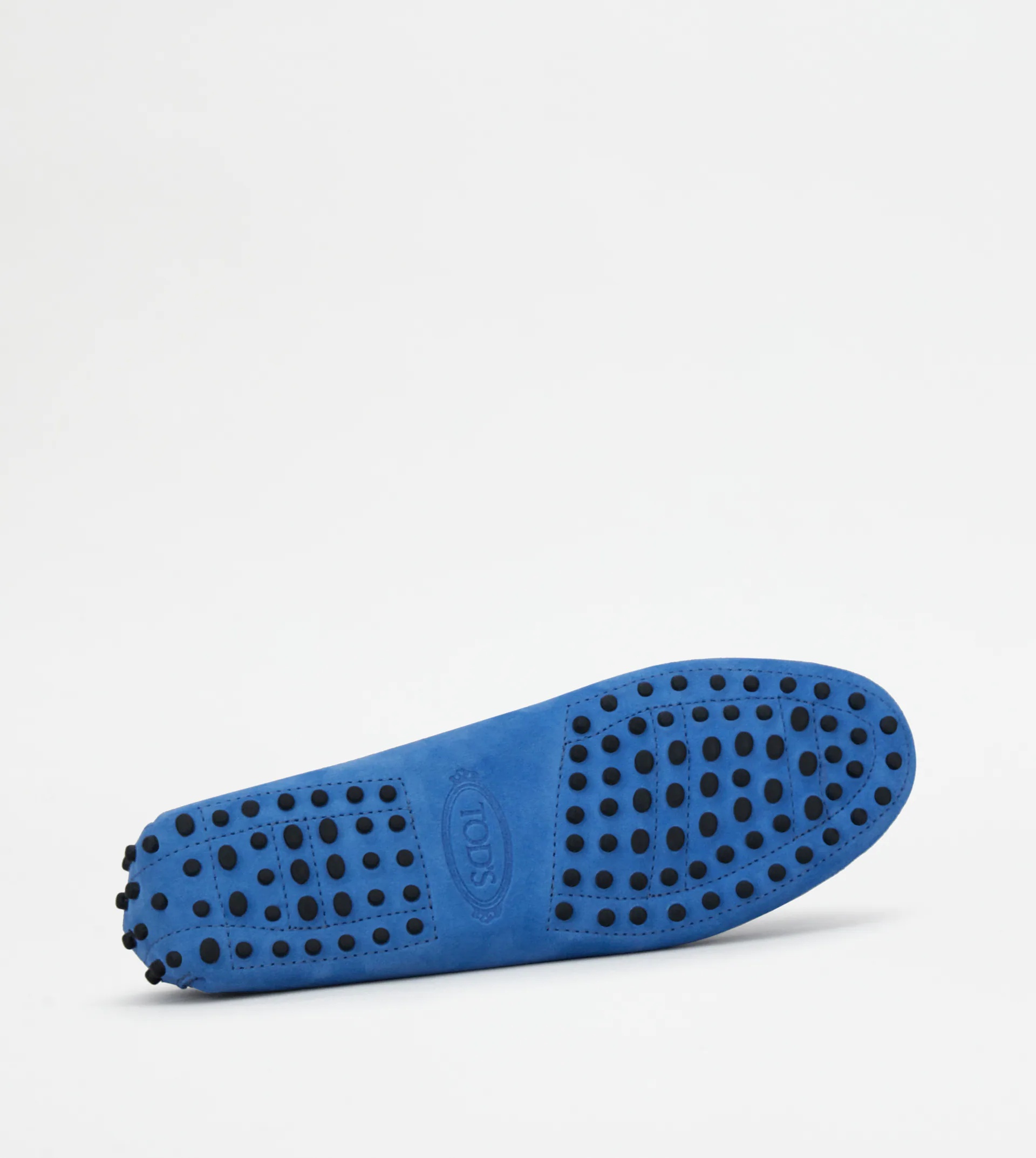 GOMMINO DRIVING SHOES IN SUEDE - BLUE - 6