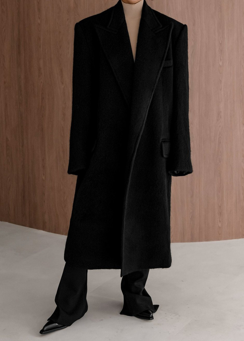 John Oversized Coat - Black 8
