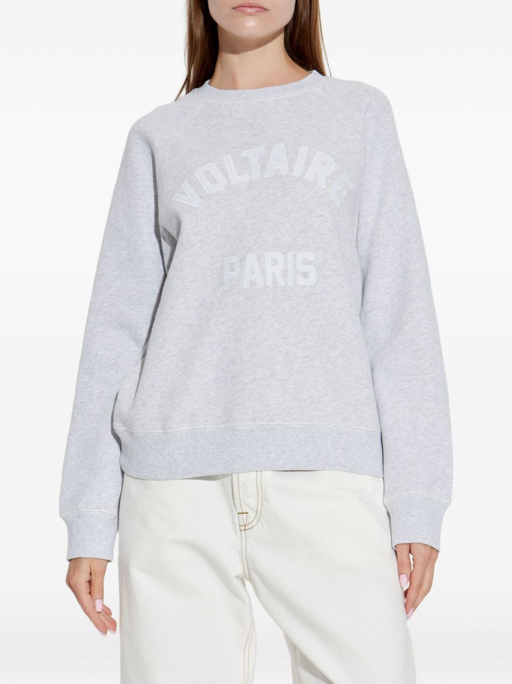 logo-detail sweatshirt - 2