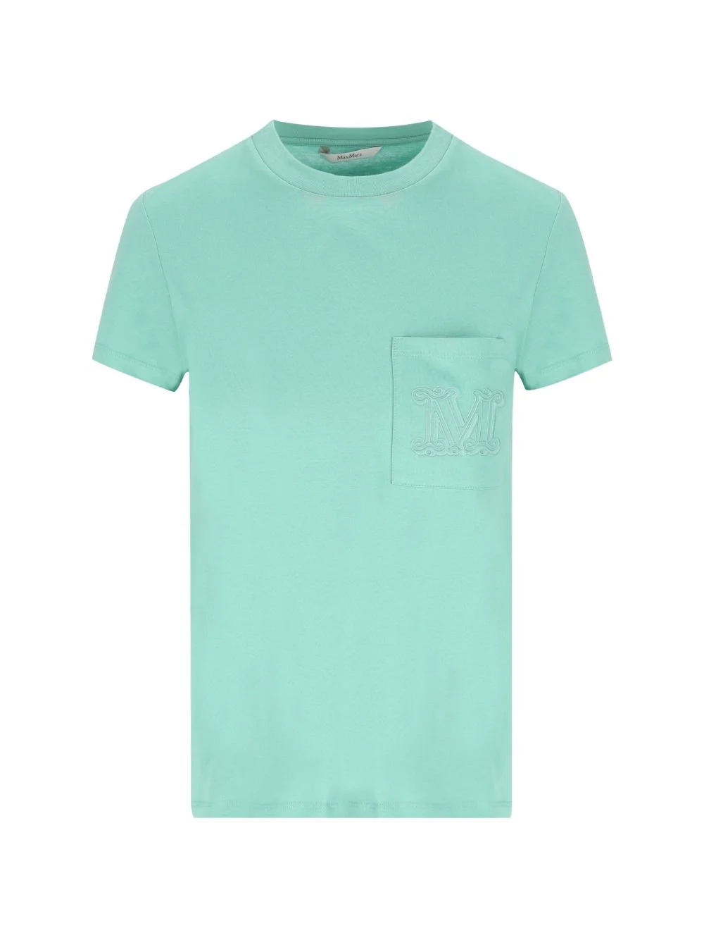 chest-pocket embroidered-logo T-shirt - 1