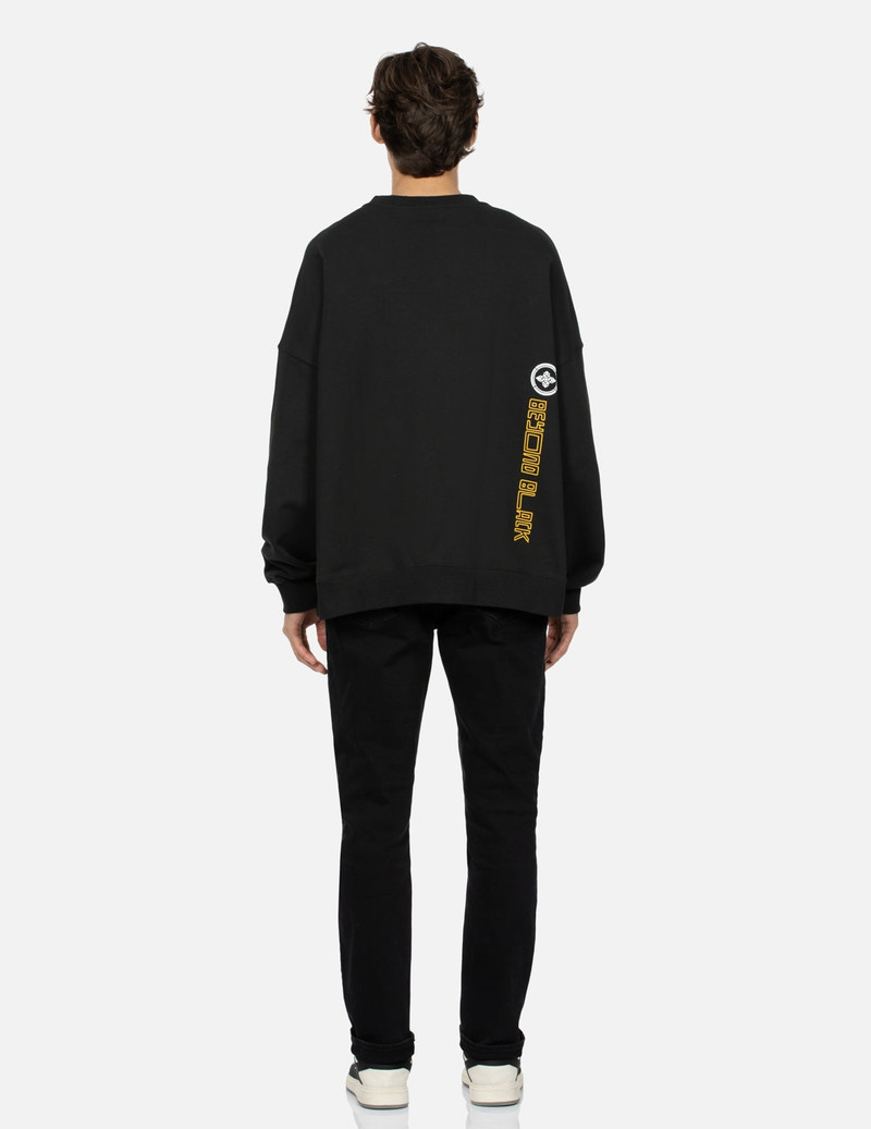 Multi-Logo Print Oversized Sweatshirt 6