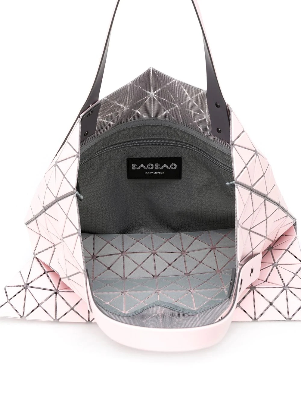 mesh panel tote bag - 5