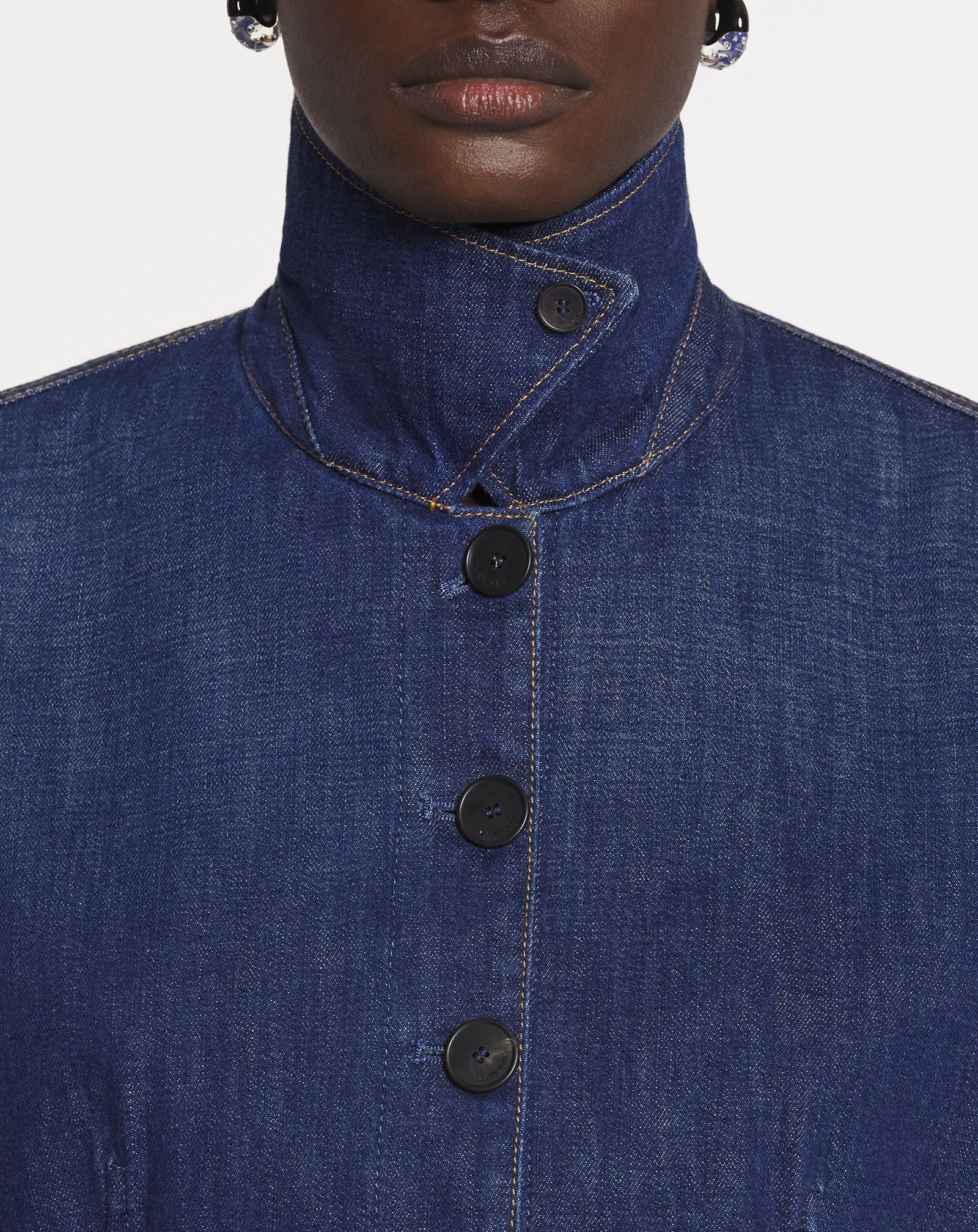 TAILORED DENIM JACKET - 5