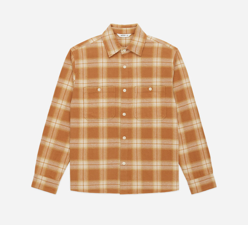 Utility Flannel - Amber Plaid 1
