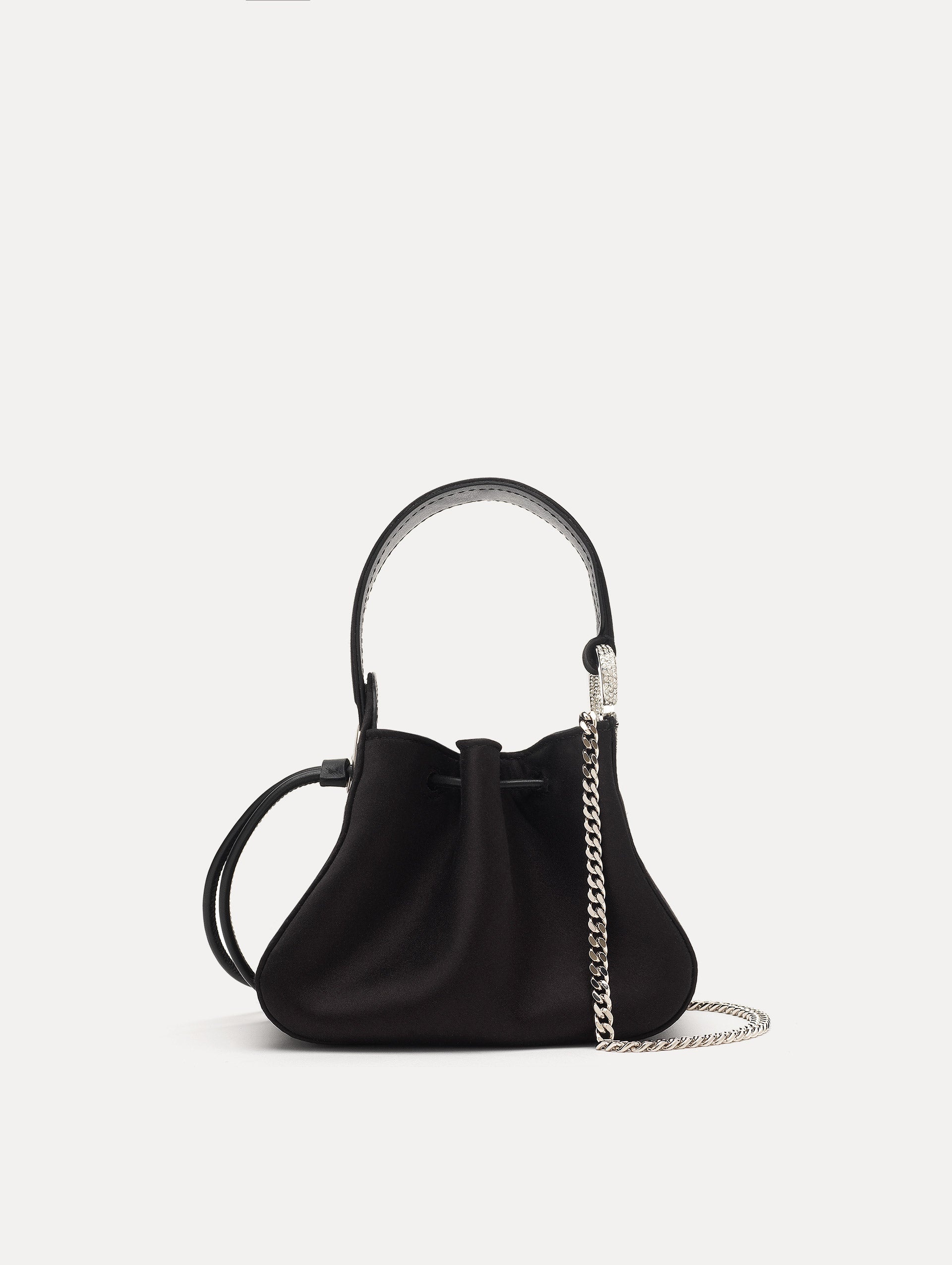CRYSTAL PAVE NANO O HANDLE BAG - 3