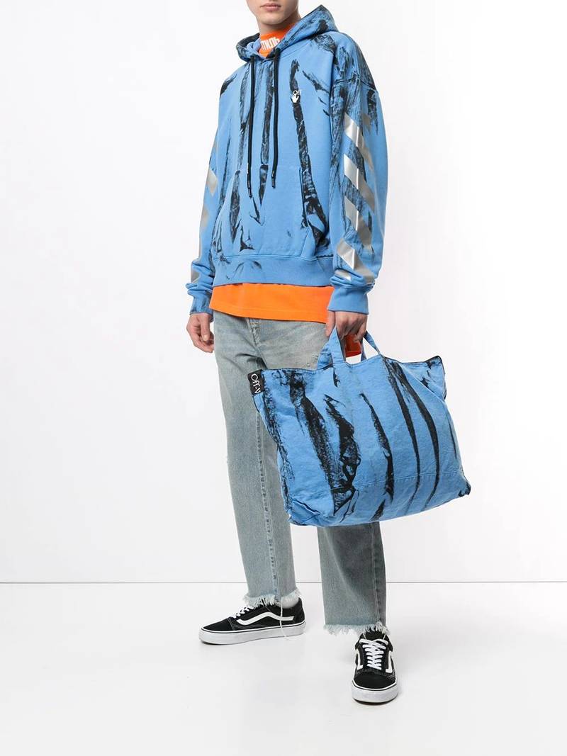Off-White tie-dye tote bag outlook