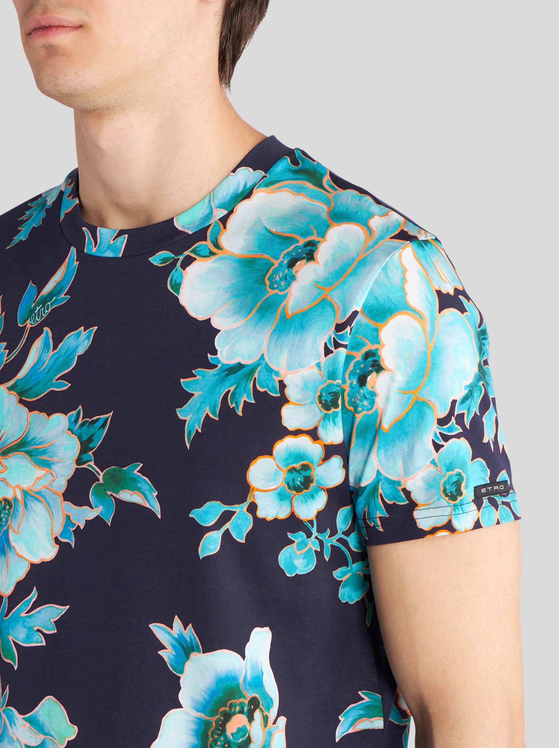 MAXI FLORAL PRINT T-SHIRT - 3