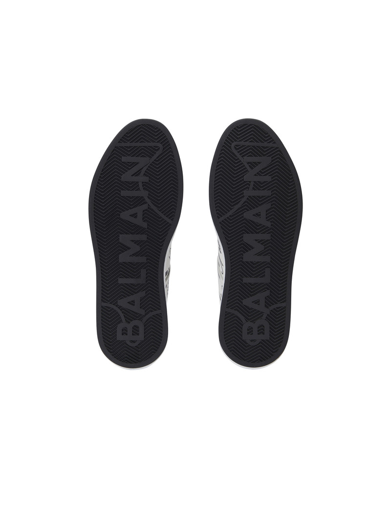 B-Court printed calfskin trainers 4