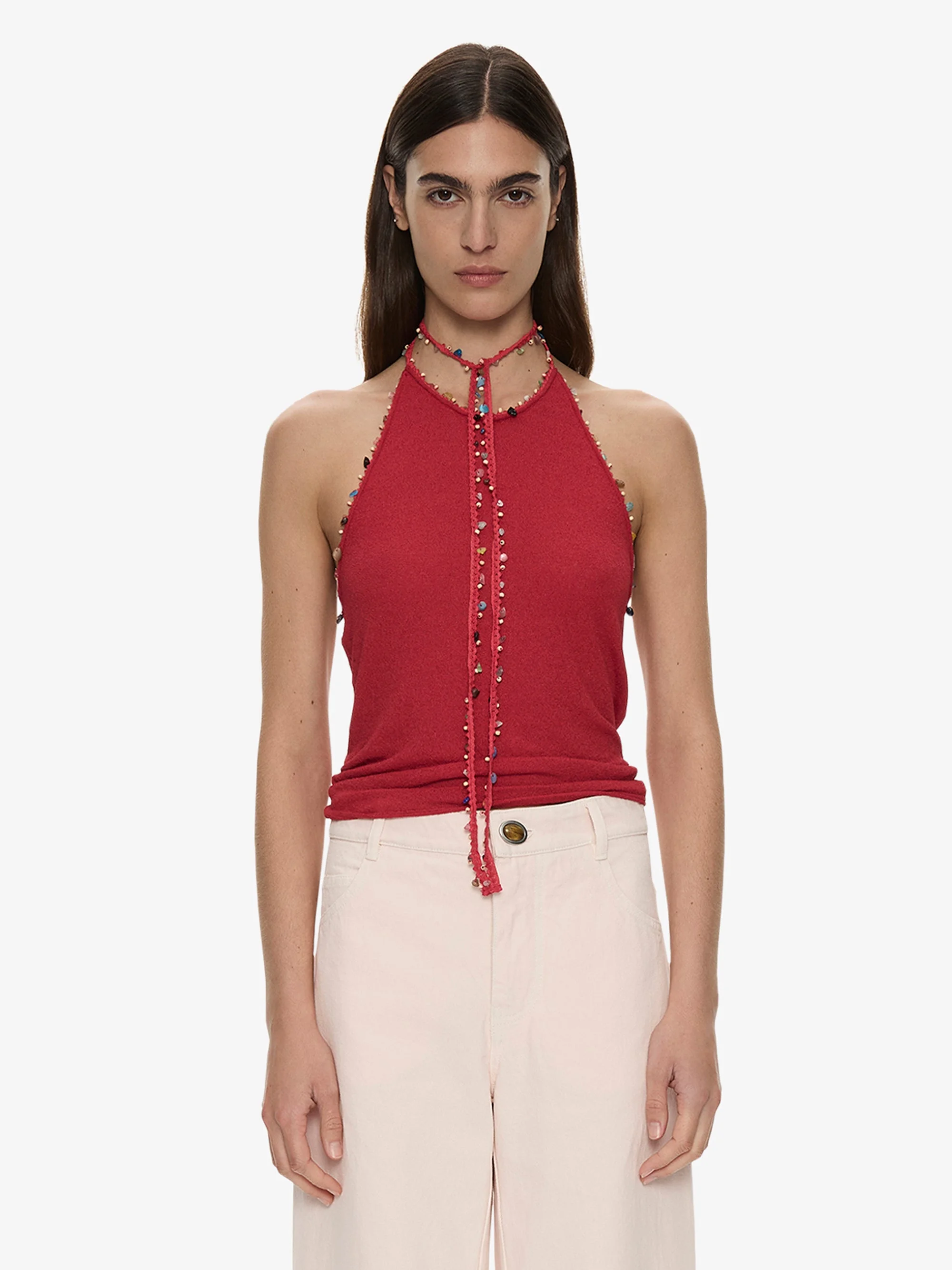 Beach Quartz Halter Tank - 1
