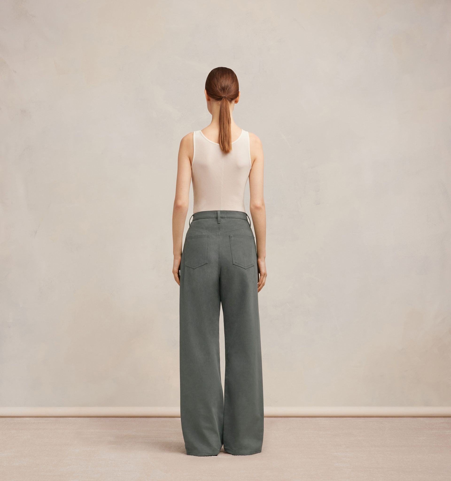 Straight Relaxed Trousers - 5