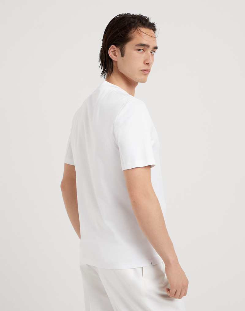 Brunello Cucinelli Cotton jersey crew neck T-shirt outlook