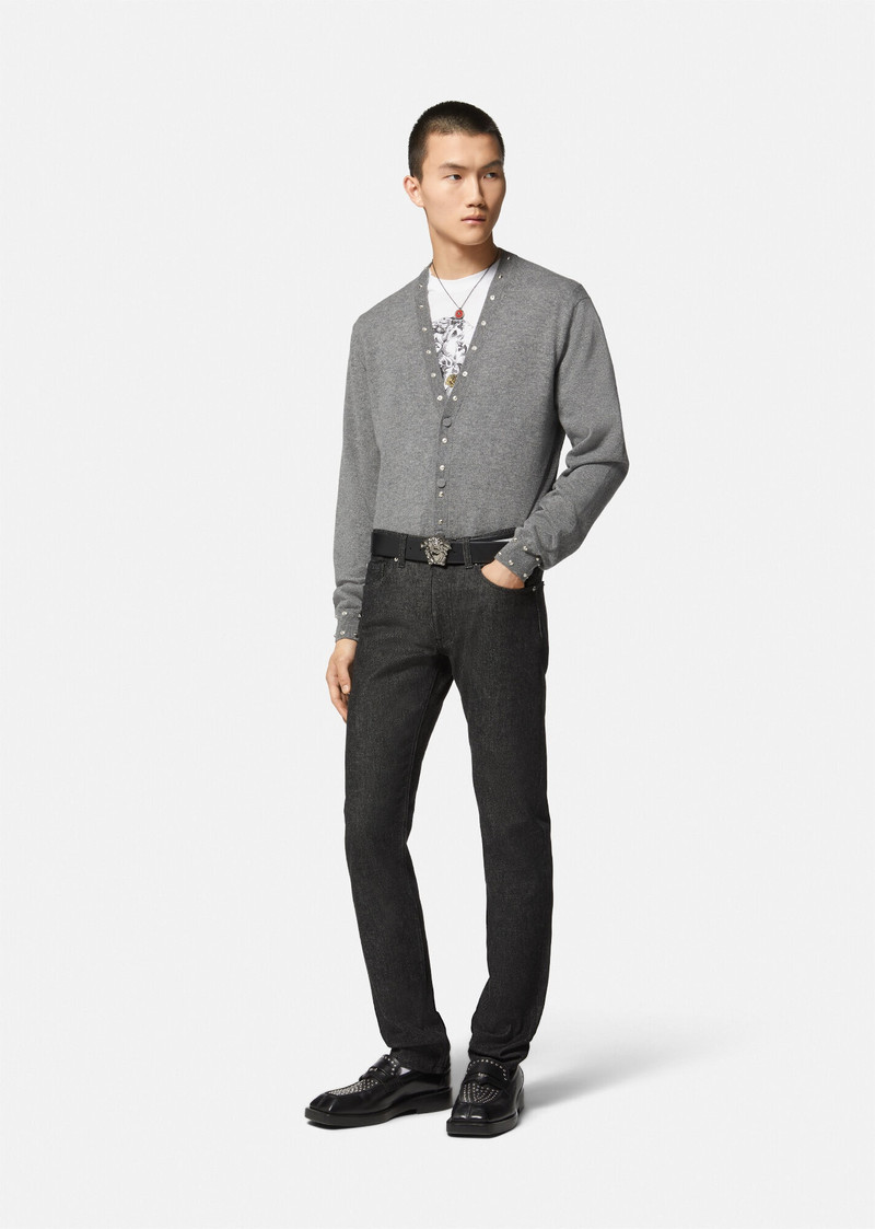 VERSACE Studded Medusa Jeans outlook