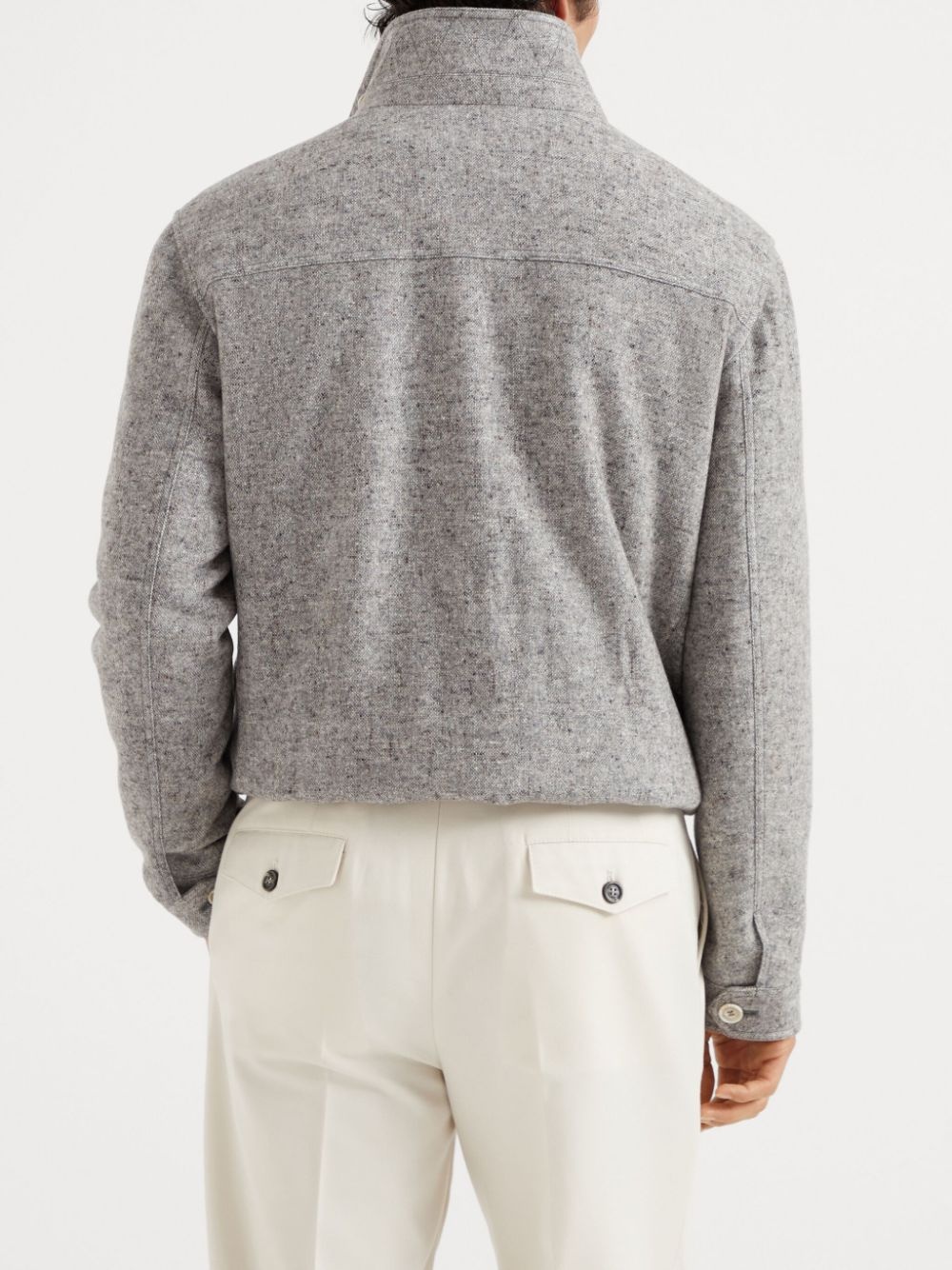 padded bomber jacket - 4