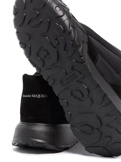 Alexander McQueen Court panelled sneakers outlook