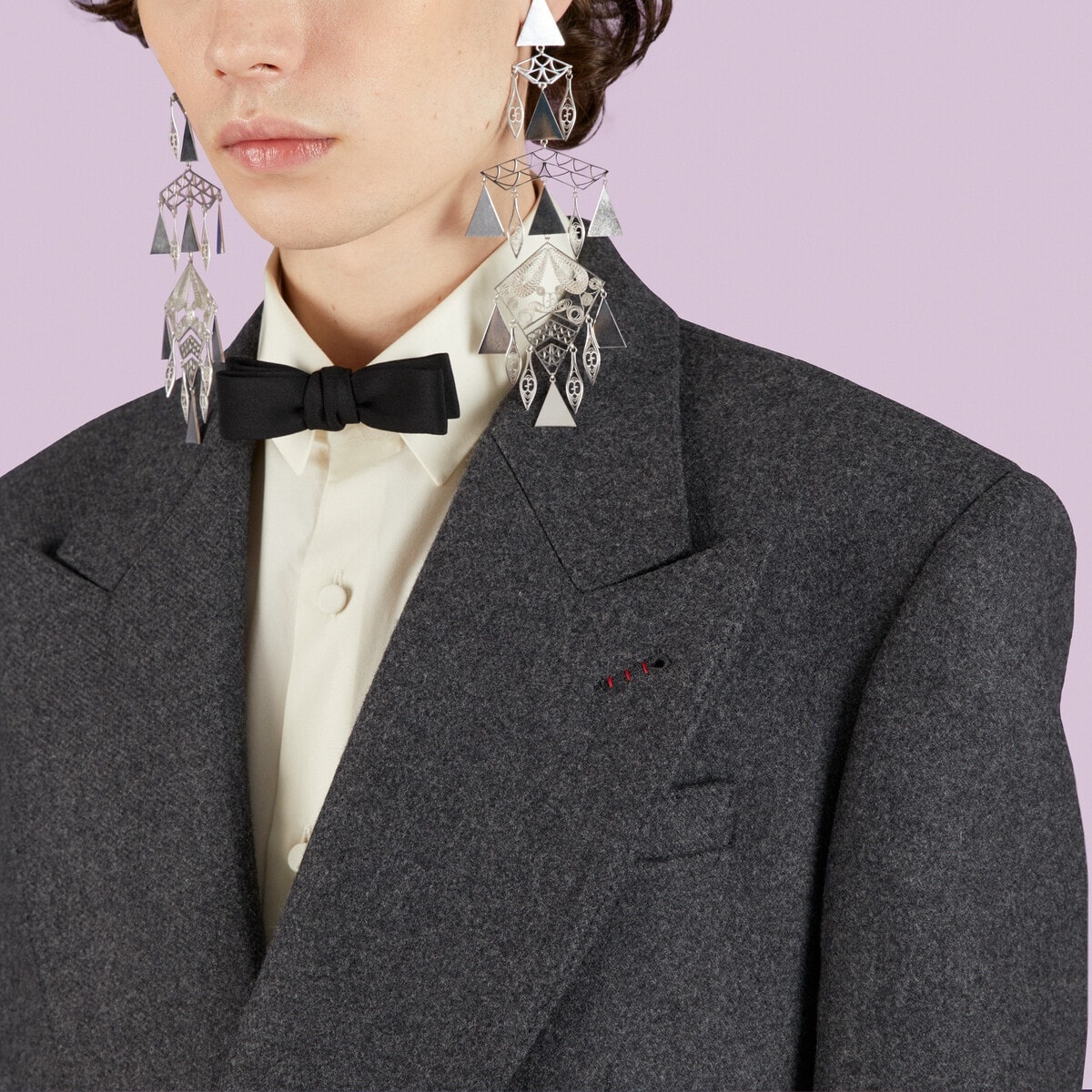 Wool cashmere formal jacket - 4