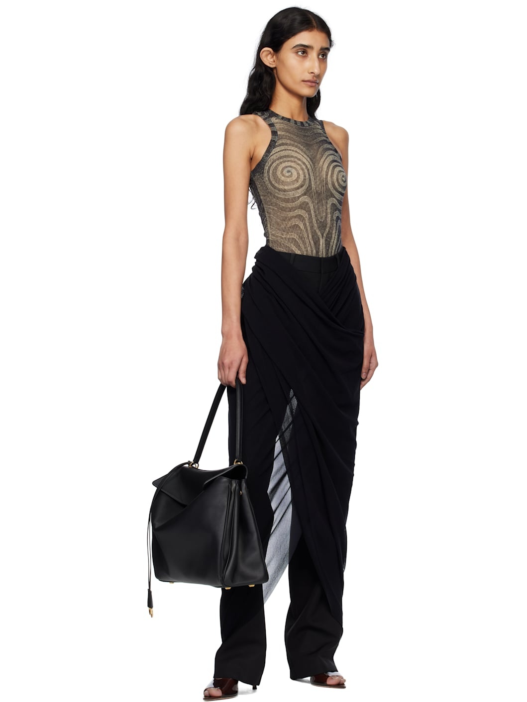 Black 'The Tailored' Trousers - 4