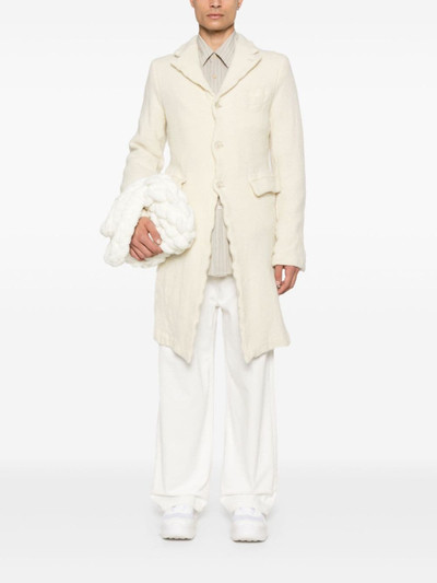 Comme des Garçons Homme Plus brushed coat outlook