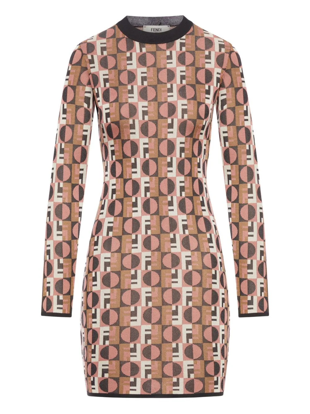 Fendi Women Printed Midi Dress - 1