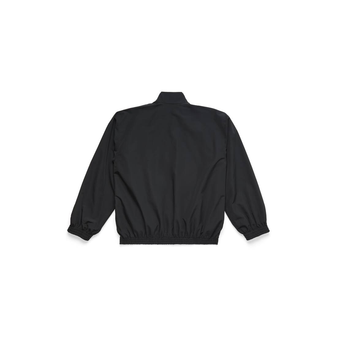 Minimal Tracksuit Jacket in Black - 6