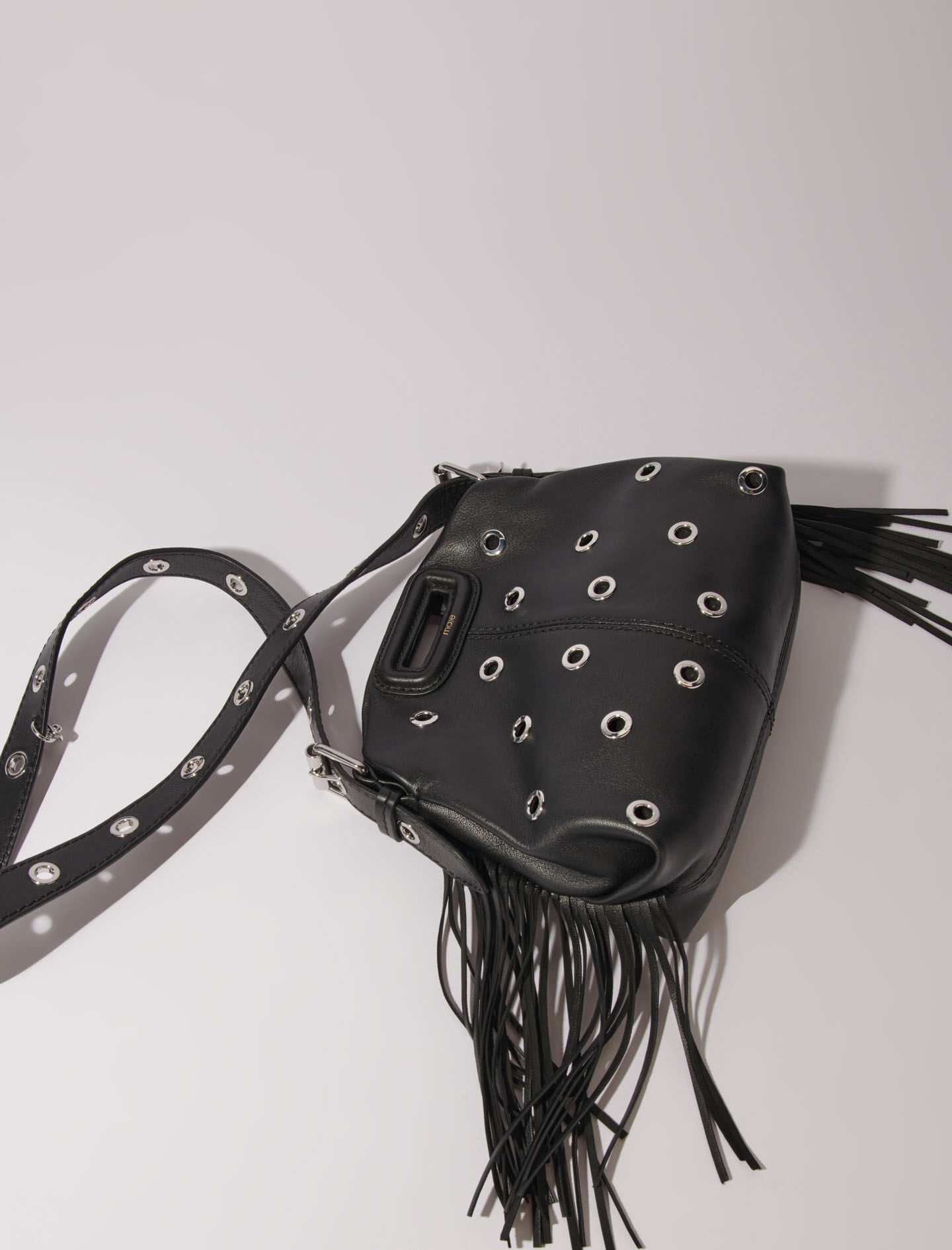 Miss M Mini eyelet leather bag - 6