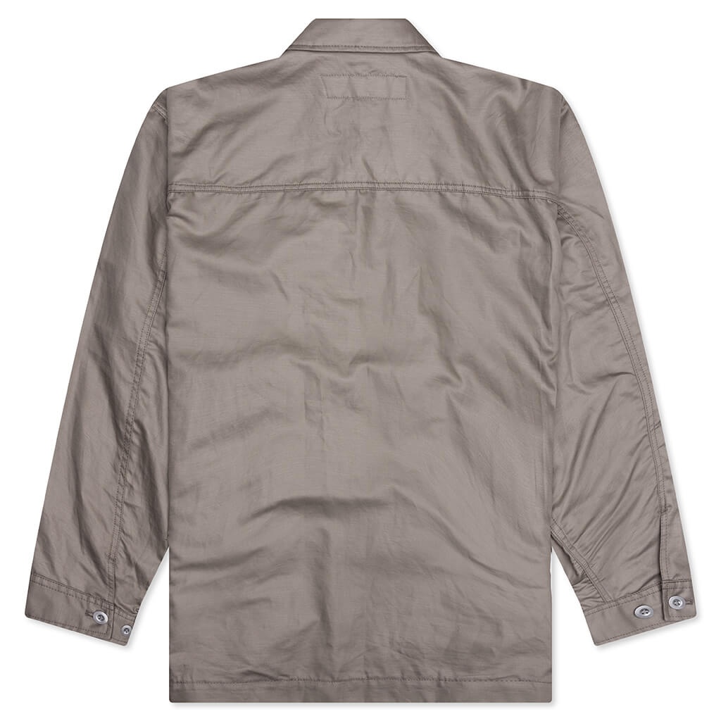 MULTI-POCKET CHORE JACKET - GREY BEIGE - 2