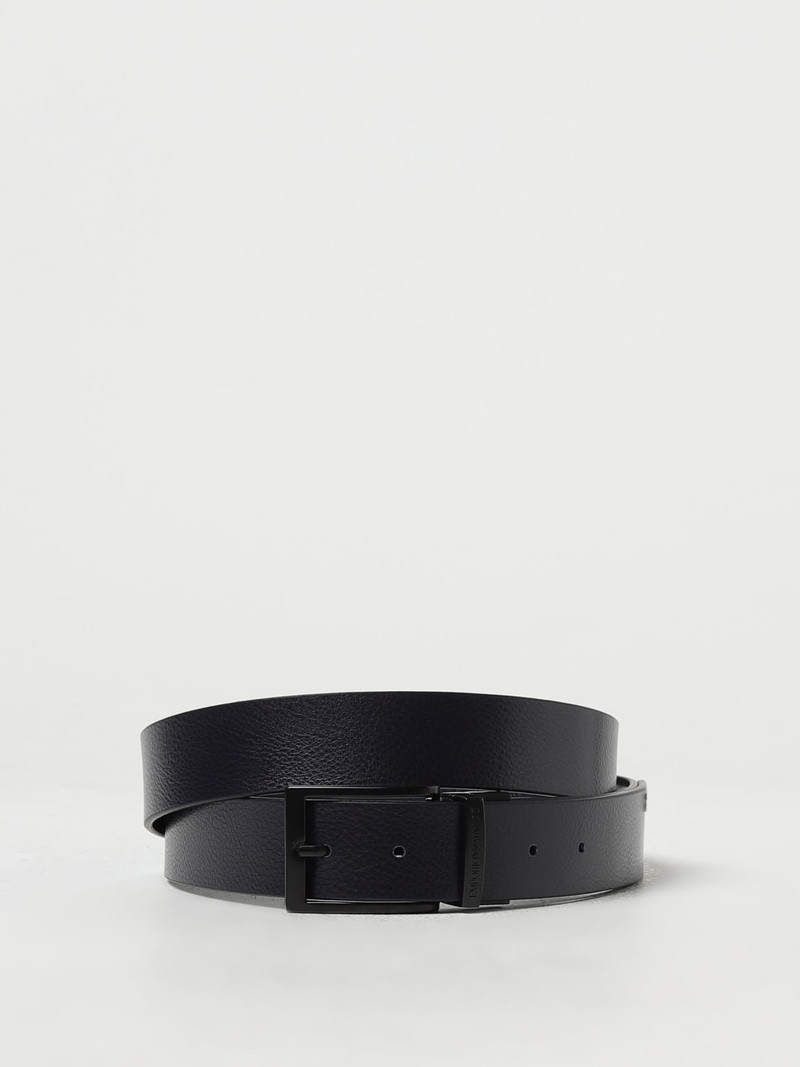 EMPORIO ARMANI Emporio Armani reversible leather belt outlook