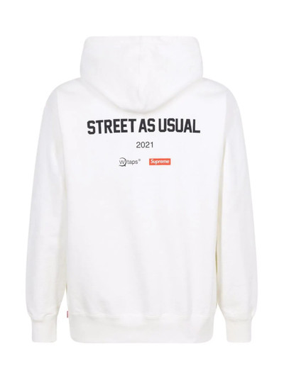 Supreme x WTAPS Sic'em! hoodie outlook