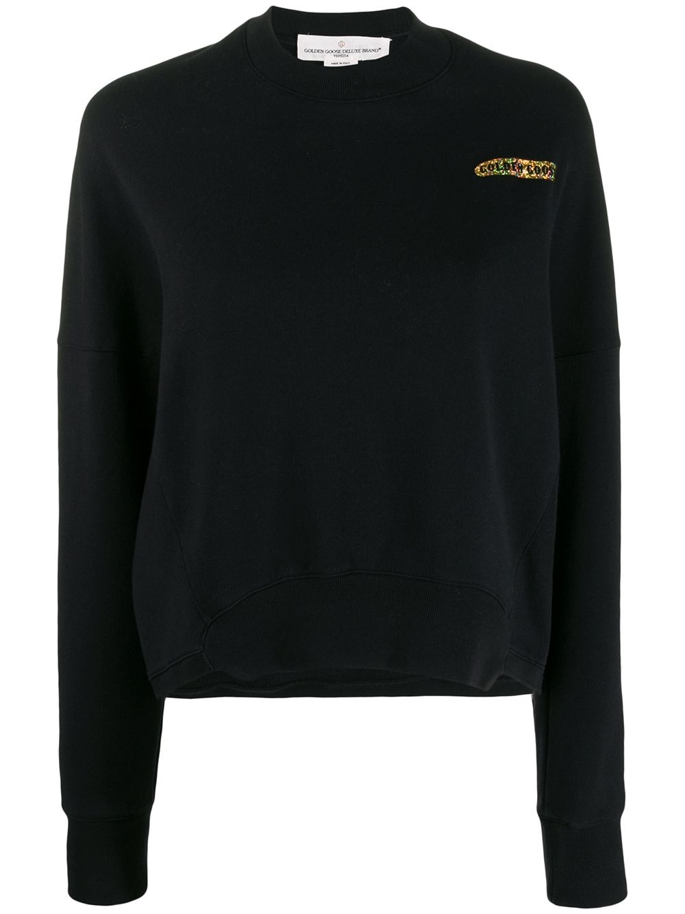 chest logo boxy sweatshirt - 1