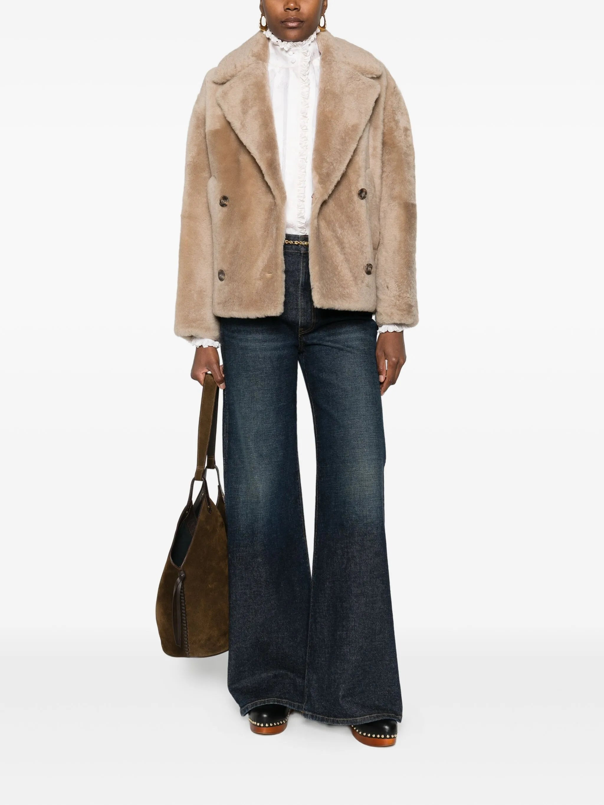 Yves Salomon Double-breasted Jacket - 3