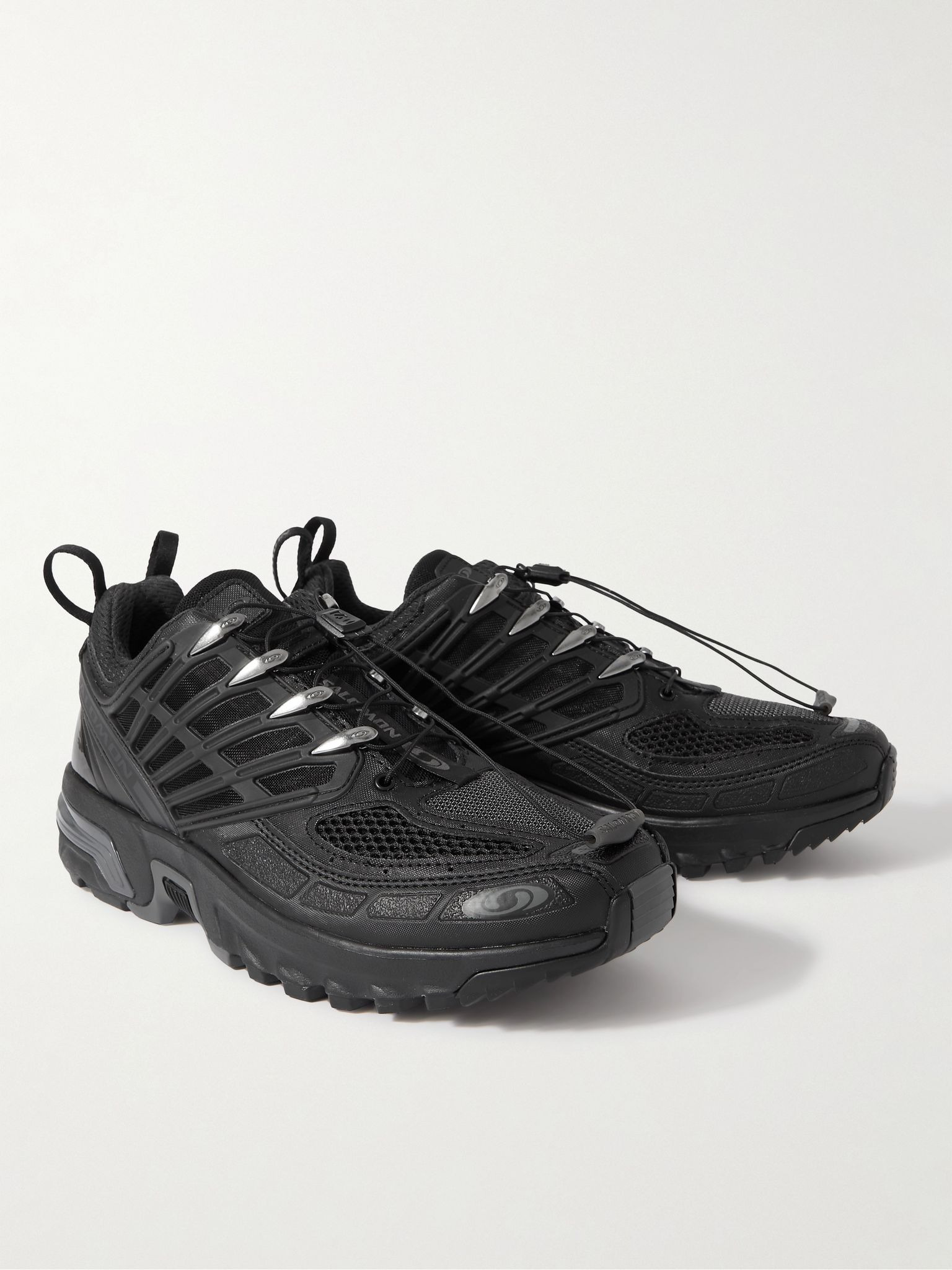 ACS Pro Mesh and Rubber Sneakers Black - 4