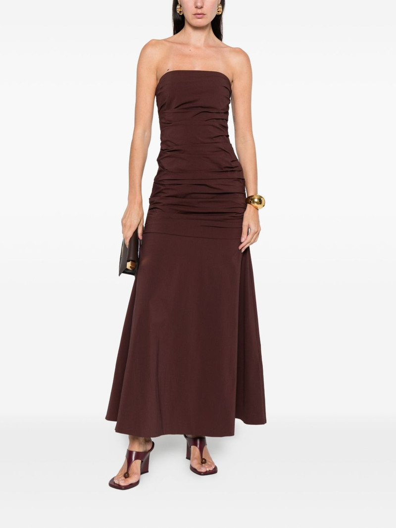 ST. AGNI strapless maxi dress outlook