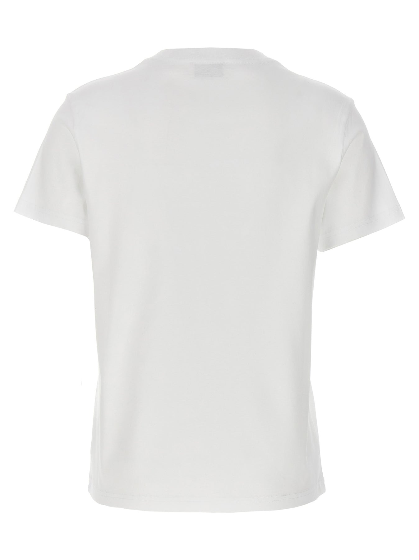 Logo Embroidery T-Shirt White - 2