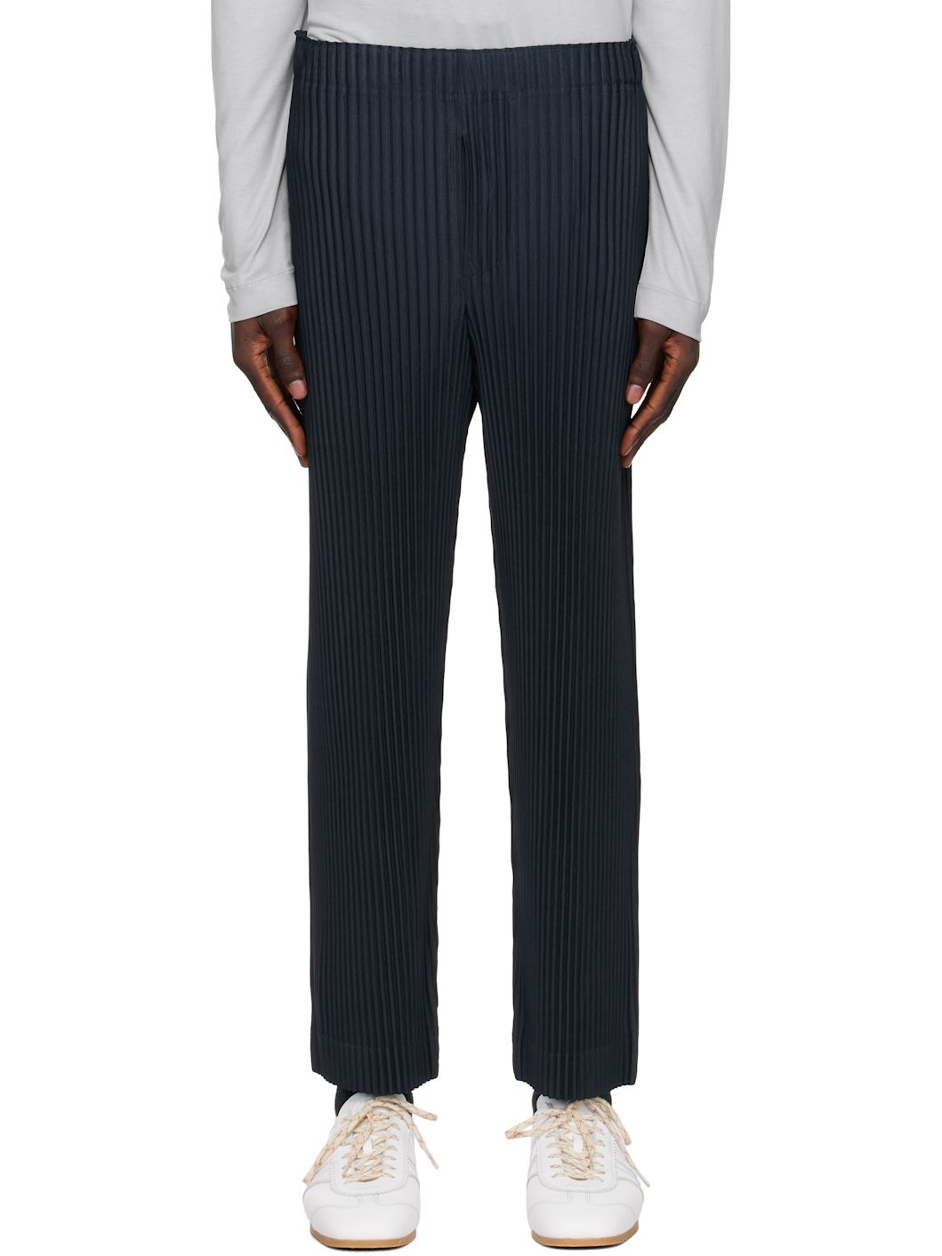 Navy Monthly Color November Trousers - 1