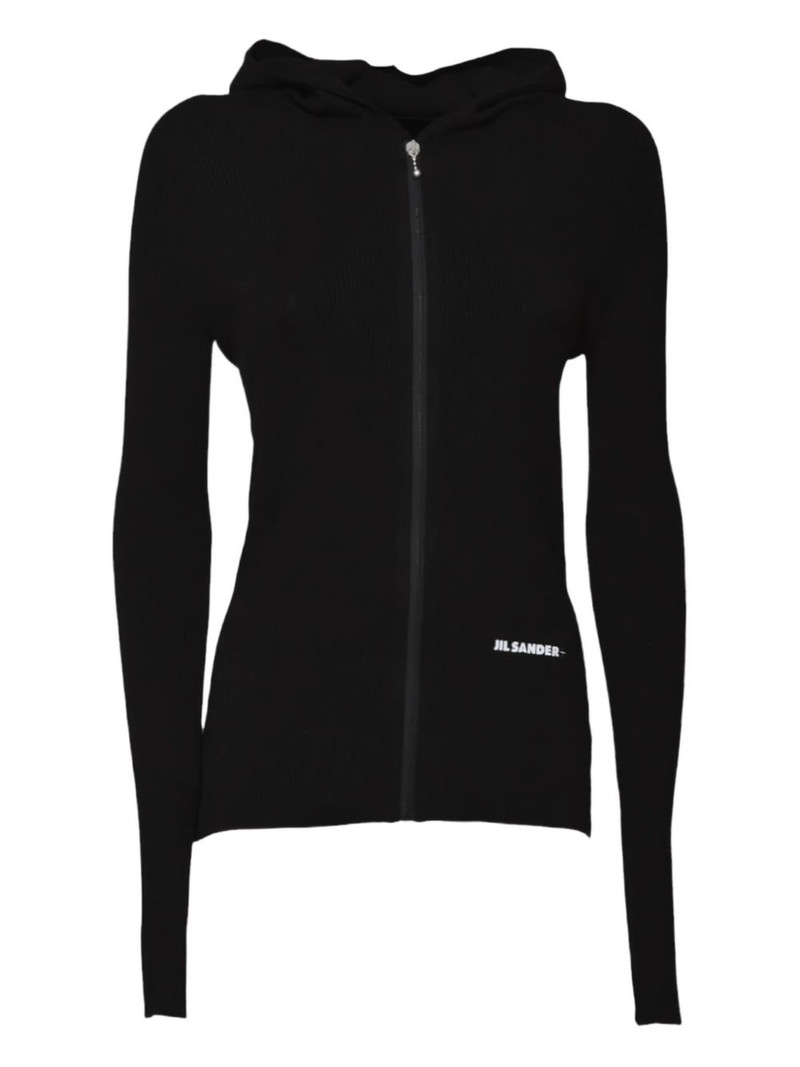 logo-print hoodie 1