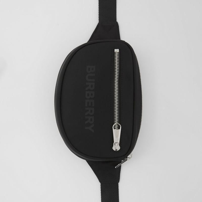 Burberry Small Logo Print Nylon Cannon Bum Bag outlook