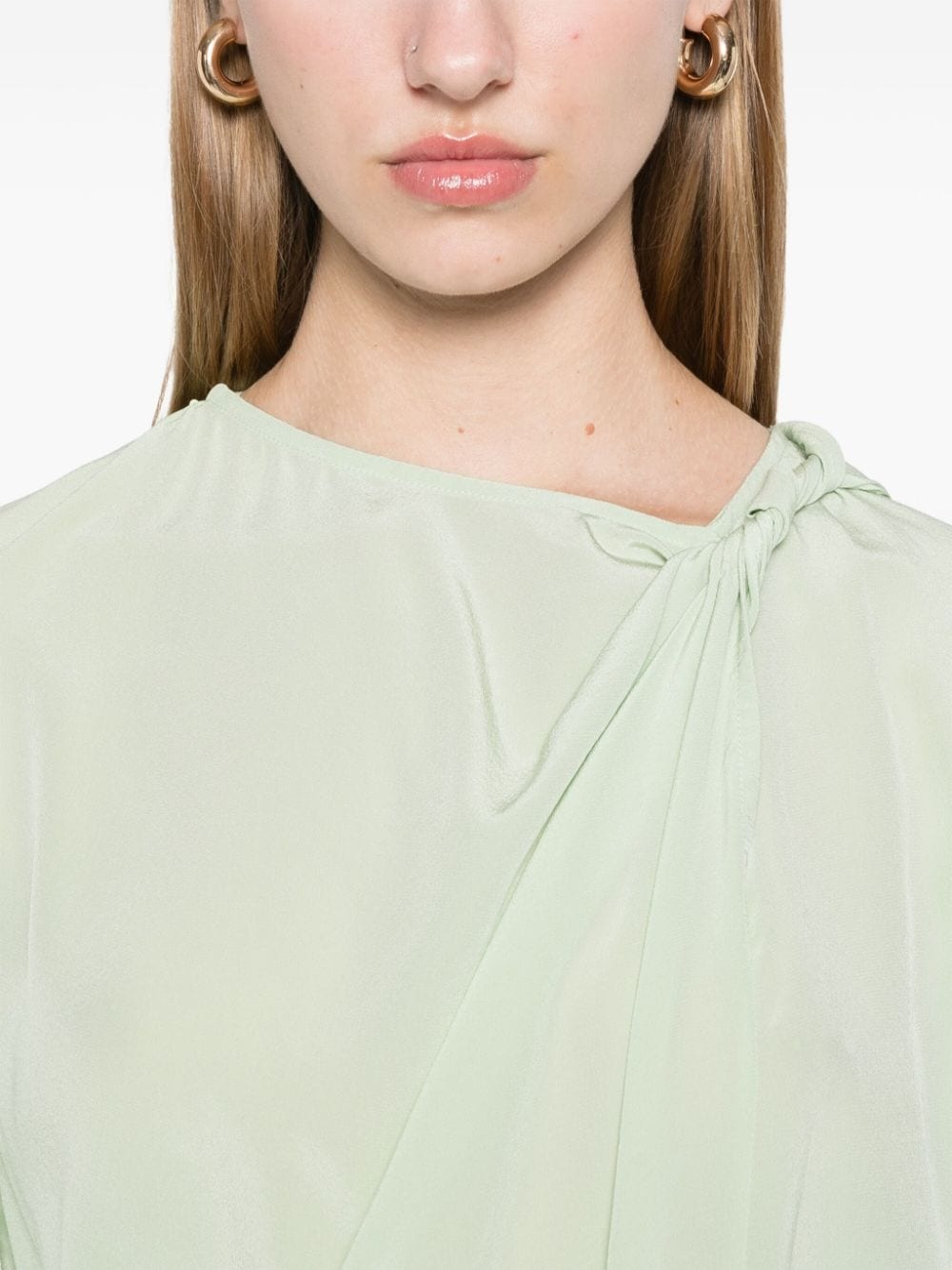 twist-detail blouse - 5