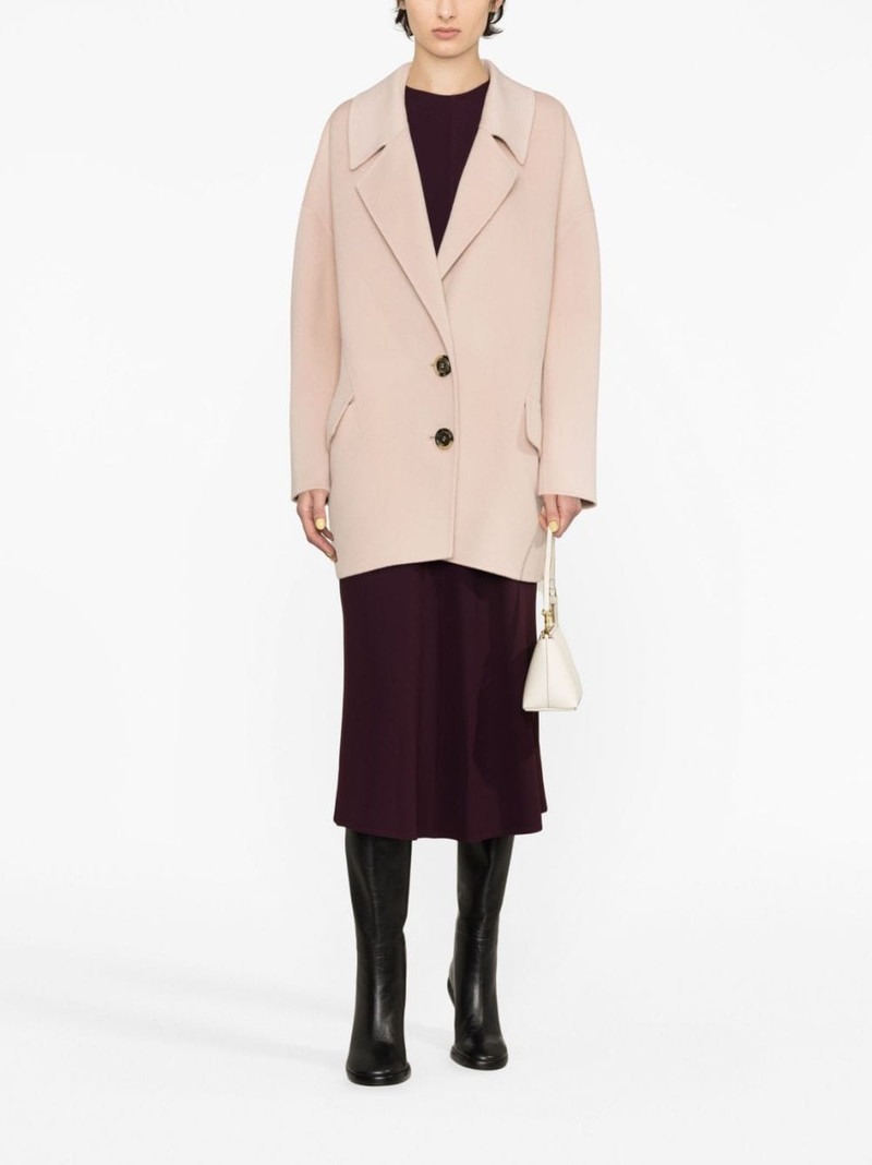 PINKO single-breasted wool coat outlook