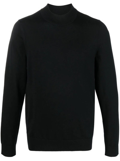 Sandro ribbed collar jumper outlook