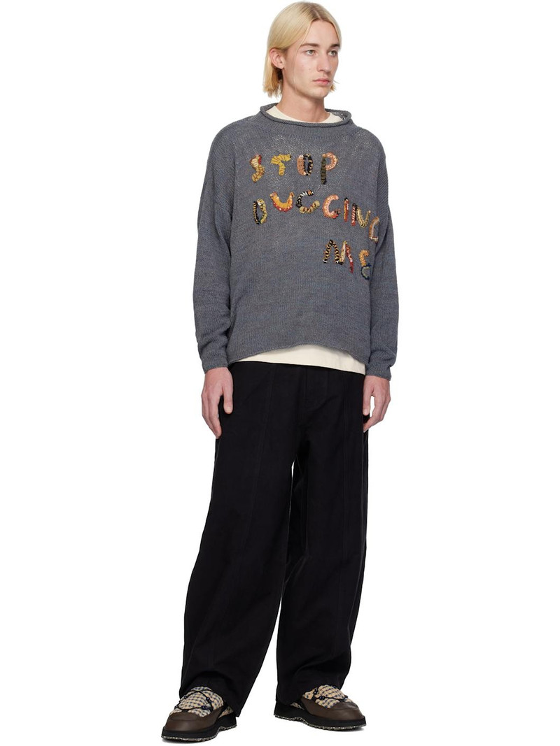 Story mfg. Black Document Trousers outlook