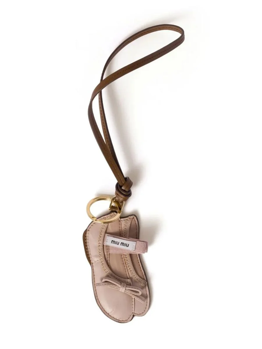 Miu Miu Miu Ballet Trick Keychain - 1