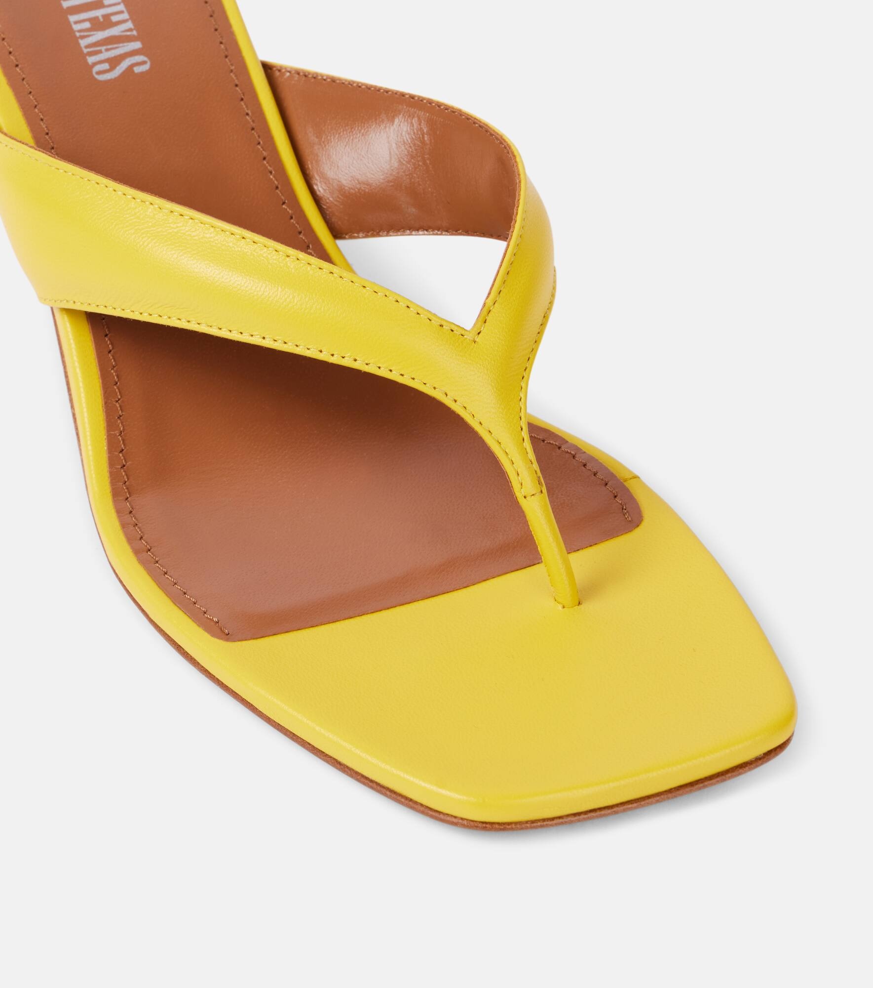 Portofino 55 leather thong sandals - 5