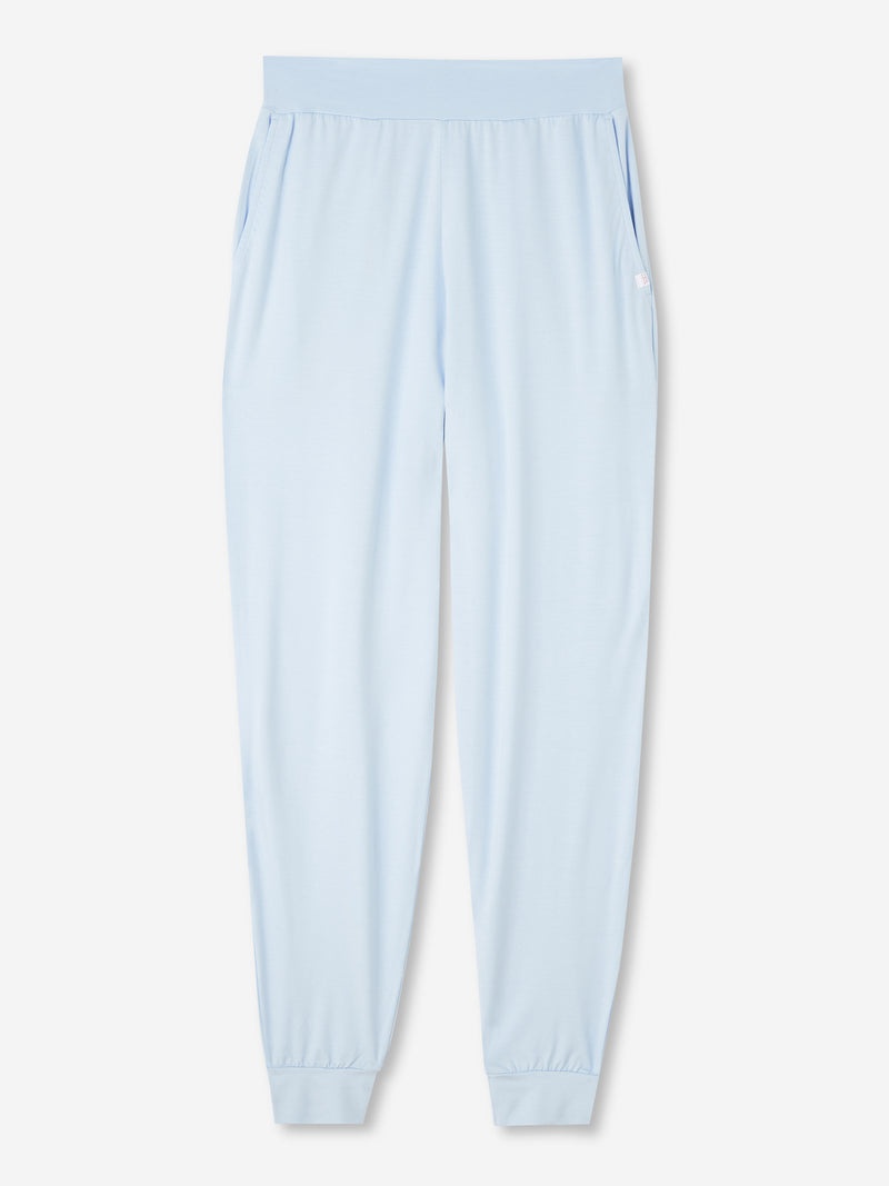 Women's Track Pants Basel Micro Modal Stretch Sky - 1