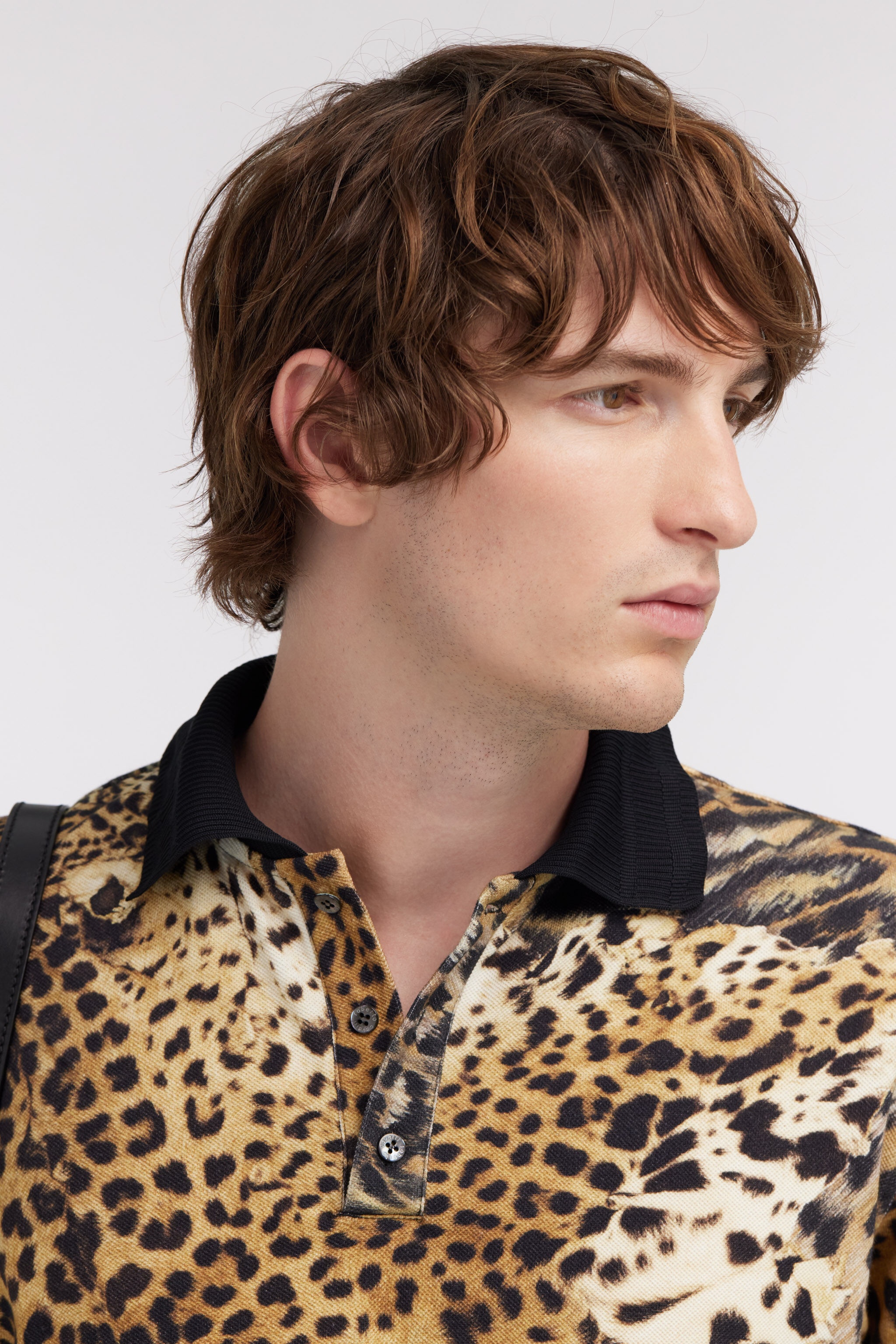 Polo with Jaguar Skin print - 5