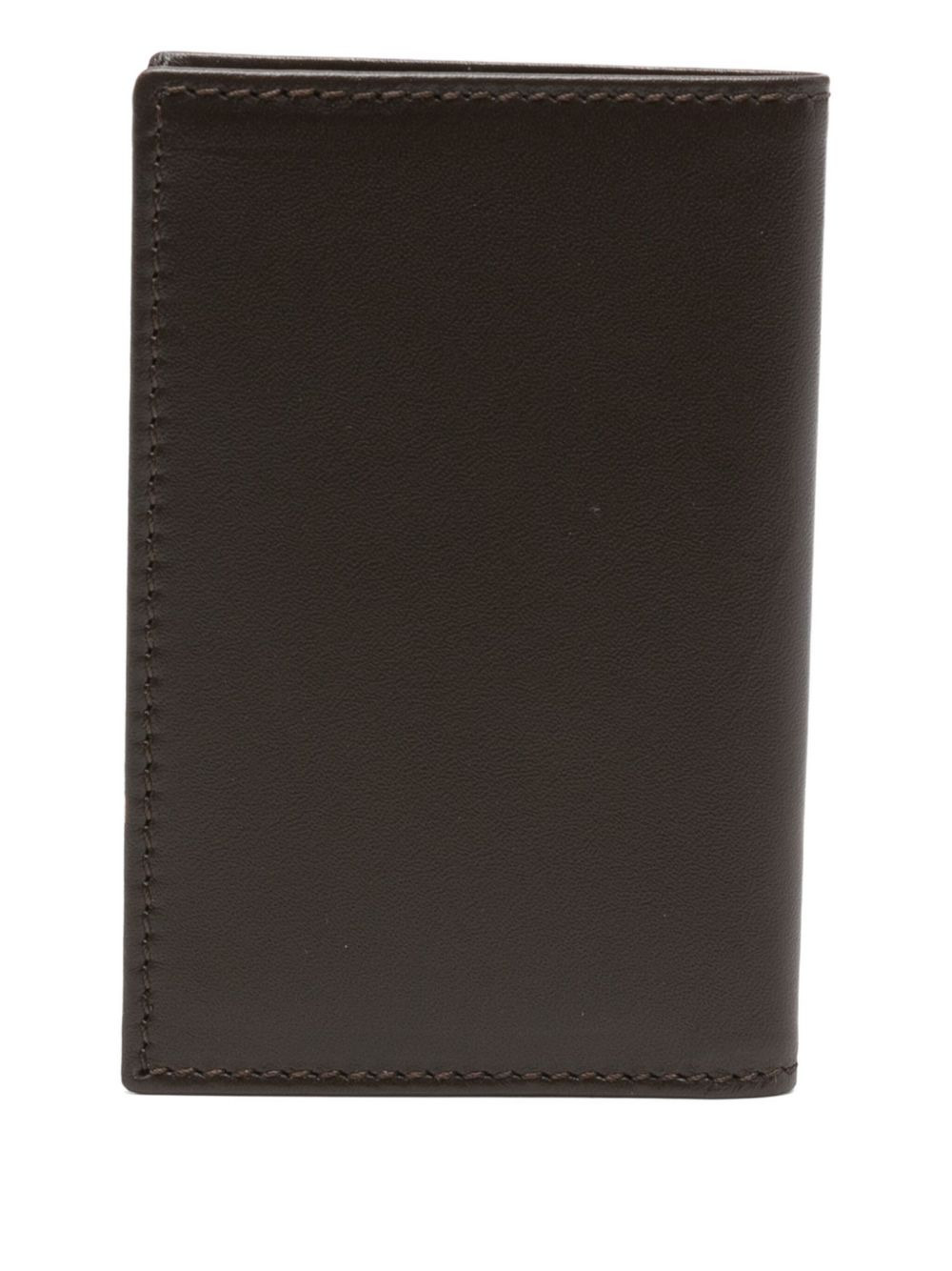 logo-stamp leather wallet - 2